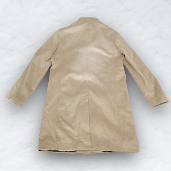 ZARA Long Wool Coat Jacket - Picture 2 of 4